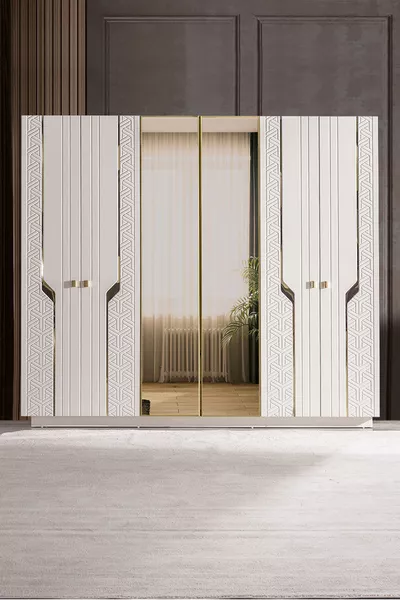 Спален комплект Elegance с 6 врати