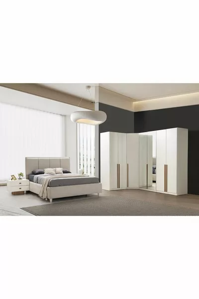 Ledya Corner Bedroom Set