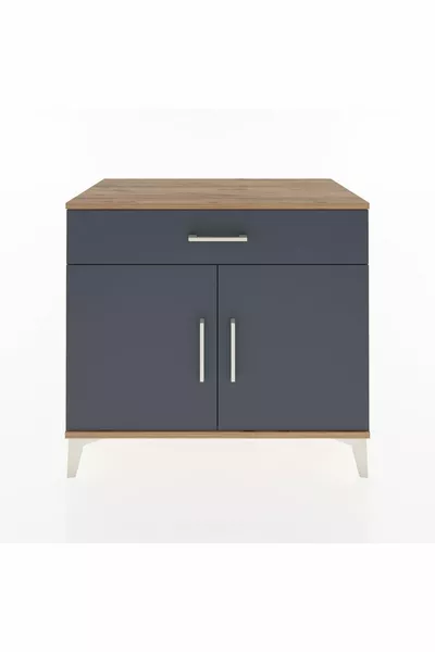 Hyperion Ladekast Met Eén Lade En 2 Deuren Den-Antraciet