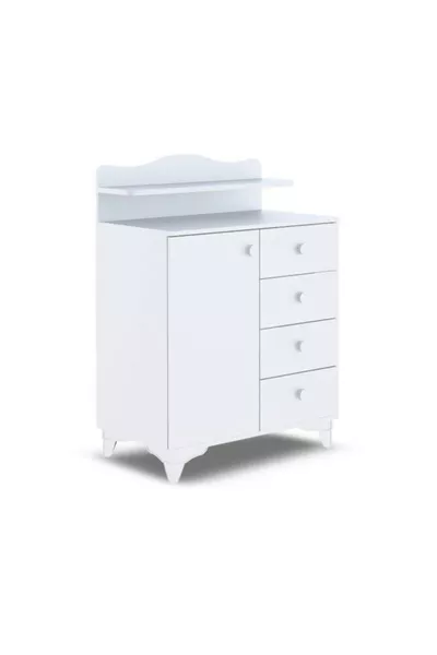 Matte White Nevada Dresser