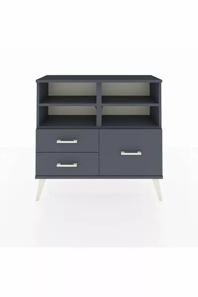 دولاب أرغس 4 رفوف 3 أدراج أنترسيت-أنترسيت