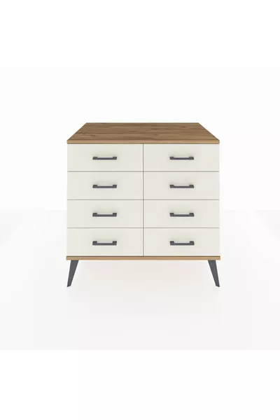 Kronos Ladekast 8 Laden Den-Hout/Marmer