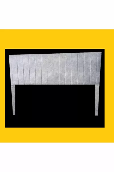 TUANA Bed Base Headboard gray