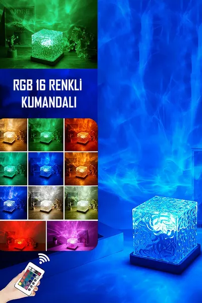 Кристальные северные огни -цветный проектор ночника