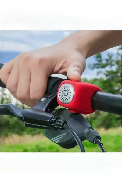 جرس دراجة  ديسيبل مقاوم للمطر يعمل بالبطارية مع 3 خيارات صوتية مختلفة