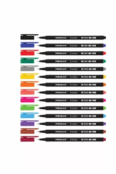 Farben Fineliner 0,4 mm Feine Spitze Stift Set