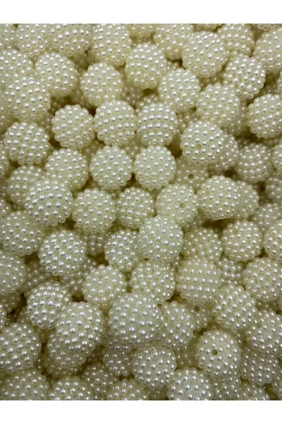  г  мм кремового цвета бусины с кусочками ежевики для изготовления украшений (~ шт.)