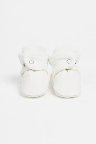 Organic Cotton Muslin Baby Booties, Summer Slippers for Newborns