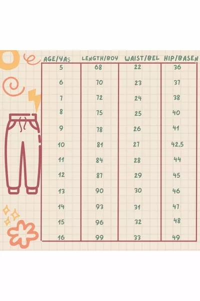 2 pieces of girls' sweatpants with tapered legs, side pockets, a relaxed fit, drawstring, and elastic waist