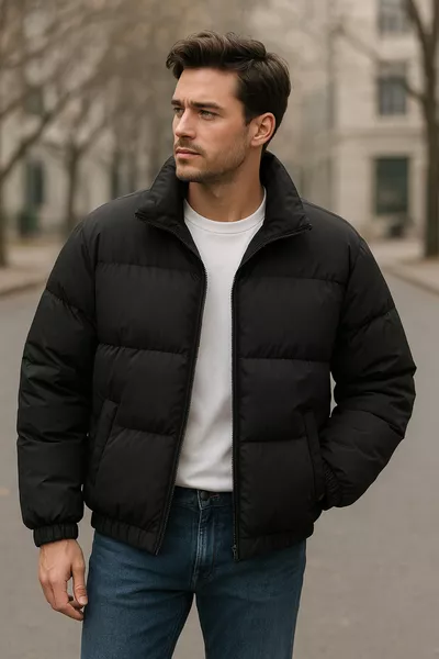 New Season Black Coat Water and Windproof