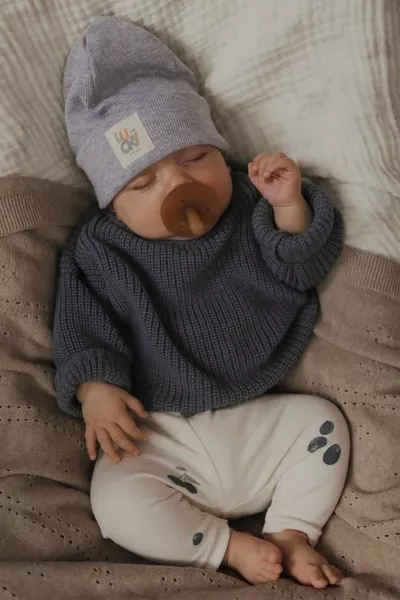 Girls Boys Baby Thessaloniki Knit Crew Neck Sweater Kids Pullover 6 Months-5 Years