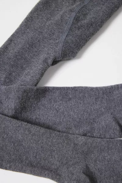Cotton Basic Baby Pantyhose GREY MÉLANGE