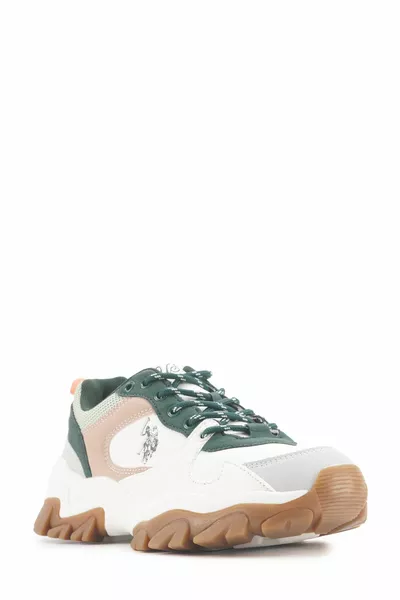 Baskets Femme TRACKY 4PR Blanc