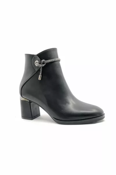 Feles Stone Low-Cut Women's Boots BLACK