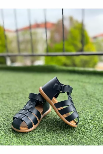 طفل رضيع صبي أحذية العظام الصنادل