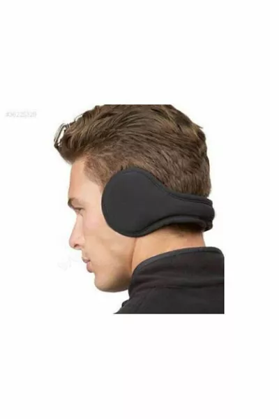 Шапочка для уха Защита от холода Зимняя флисовая гарнитура затылочного типа