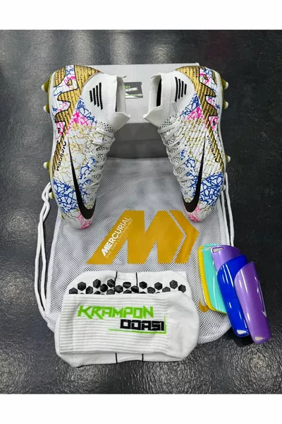 مجموعة أحذية كرة القدم لا ليغا برو 3 قطع + حقيبة + جوارب + واقيات الساق