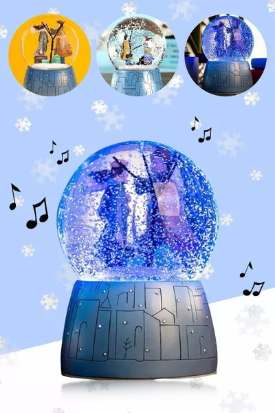 كرة ثلج مع إضاءة LED لحكاية الشتاء