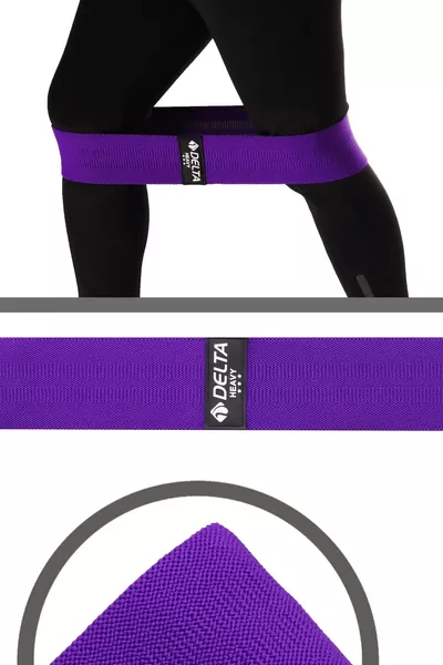 Bande de résistance pour squat complet, Pilates, fitness, exercice des fessiers (extrémité fermée)