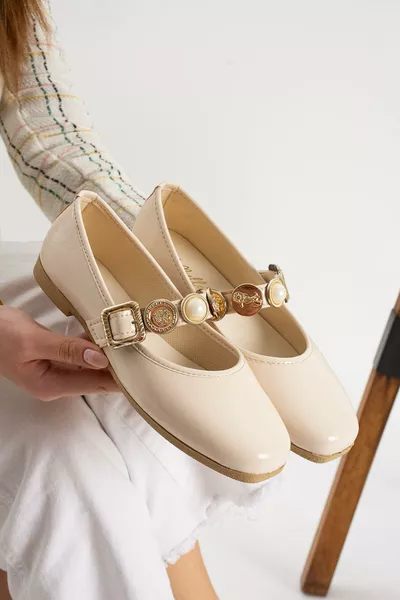 Orthopedic Women's Flats Lightweight Non-Squeaky Daily Shoes Flats for Home, Office, and Outdoor