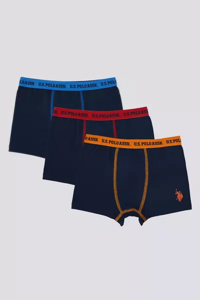 Jungen Navy-Boxershorts