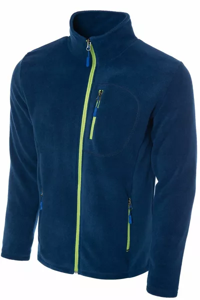 Мъжко Pro ветроустойчиво яке с 5 джоба на открито с пълен цип