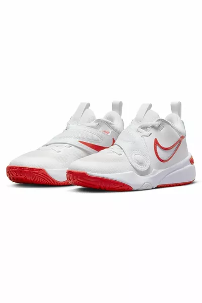 Team Hustle D  Beyaz Basketbol Ayakkabısı