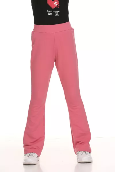 ليجنز بناتي إسباني بقصة بطنية بلون وردي باهت