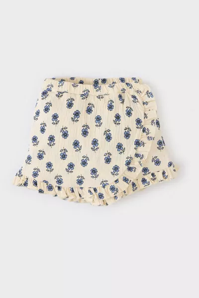 Mädchen Baby Blumen Shortsrock SM