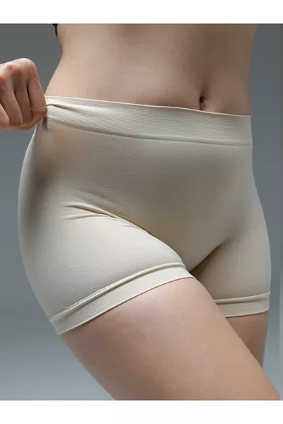 Boxer amincissant Moncorno, culotte sculptante pour les fesses, sans couture, couleur chair