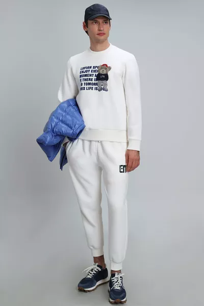 Bud Men's Sweatshirt Off White