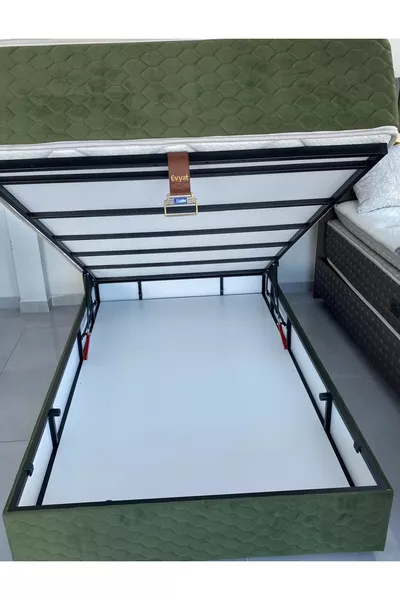 lit, sommier, tête de lit