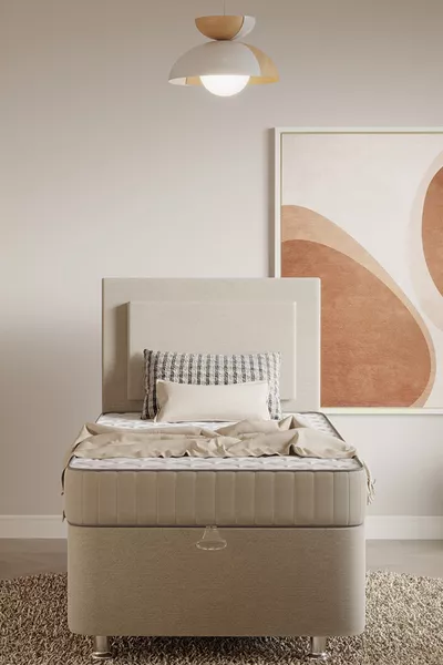 أوديسا مجموعة سرير فردي سم (سرير قاعدة مع رأس سرير)