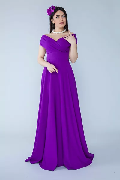 قوارب الكاياك مزدوجة الصدر طوق منخفض الكتف المنسوجة المتدفقة النسيج ماكس طول دعوة والتخرج وسهرة اللباس