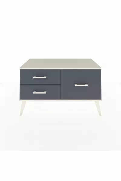 Hyperion Şifonyer 3 Raflı  Çam-Aytaşı/Antrasit