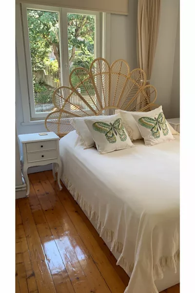 Bambu Çift Kişilik Yatak Başlığı