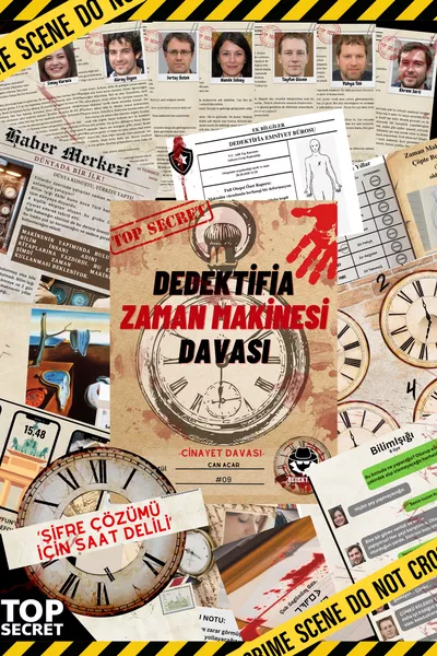 Il Caso della Macchina del Tempo, Gioco per Risolvere Omicidi e Trovare l'Assassino, Gioco da Detective per Scoprire il Colpevole