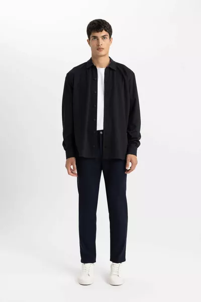 Regular Fit Uzun Kollu Gömlek au