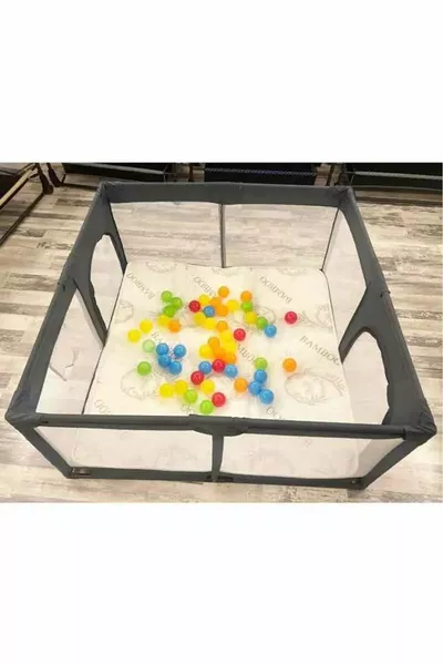 سرير لعب أطفال من الإسفنج بسمك 6 سم وراحة من الخيزران