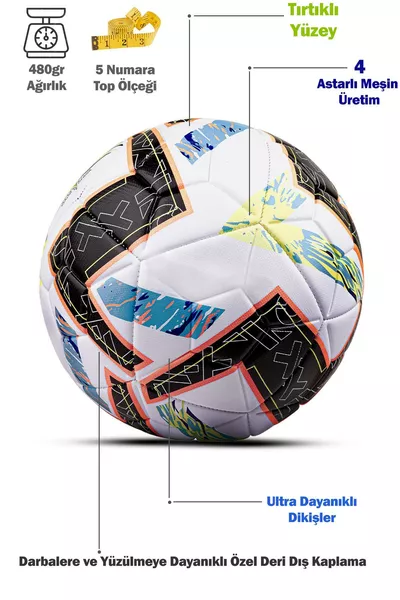 Футбольный мяч Кубка мира, специальный дизайн, для мини-футбольного поля, трава, бетонное покрытие, №5, модель Бразилия