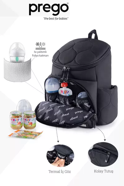 Montana Baby Verzorgingstas Zwart