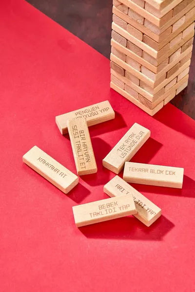 Gioco di equilibrio Jenga punizione Tower grande dimensione pezzo