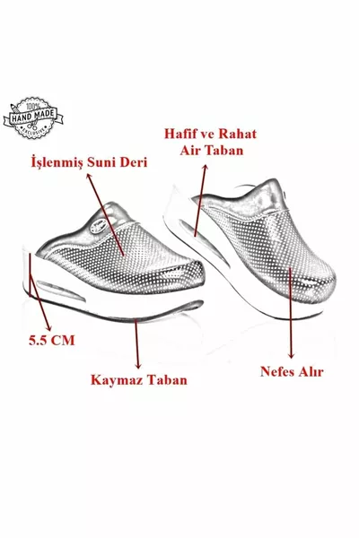 شبشب نسائي للمستشفى بنعل إير ماكس أسود سابو