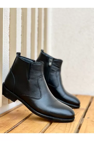 حذاء رجالي  من الجلد الطبيعي