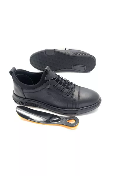 Chaussures d'hiver pour hommes entièrement orthopédiques en cuir véritable Birkan