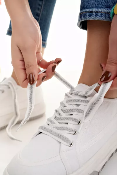 Beyaz Kadın Sneaker Günlük Ayakkabı