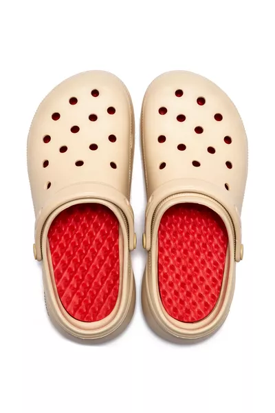 Дамски чехли Sane бежов /