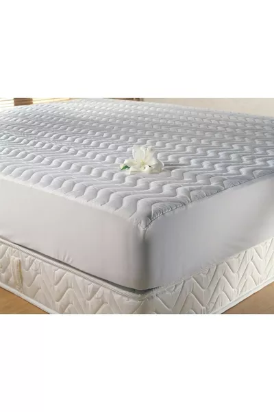 Protège-matelas ajusté capitonné doux pour lit double Cm