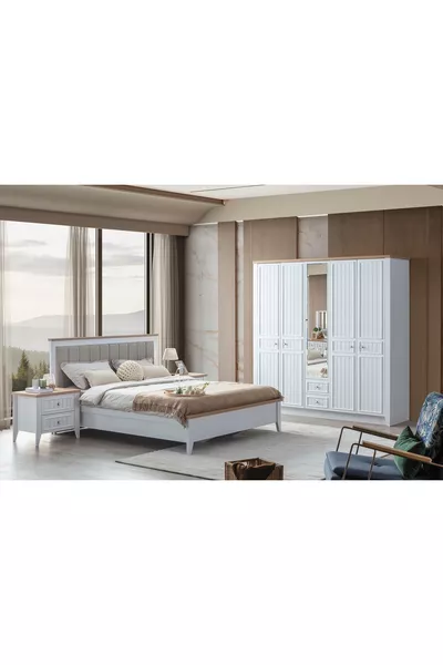 ENSEMBLE DE CHAMBRE LORA, 5 PORTES