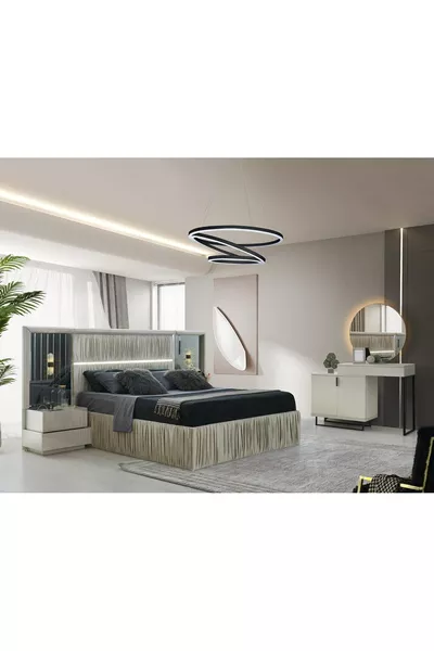 ADEN MDF-Based Bedroom Set